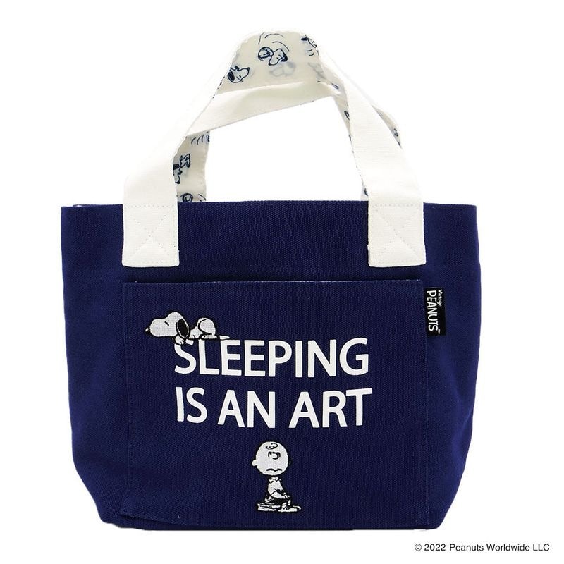 PEANUTS スヌーピー センテンス ミニトート NV