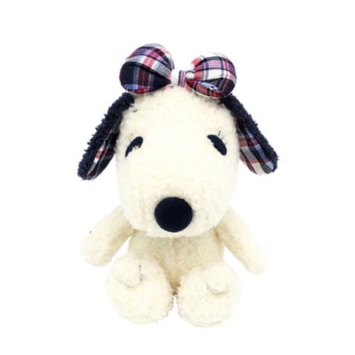 PEANUTS ブルーベリーチェック ベル Ｓ