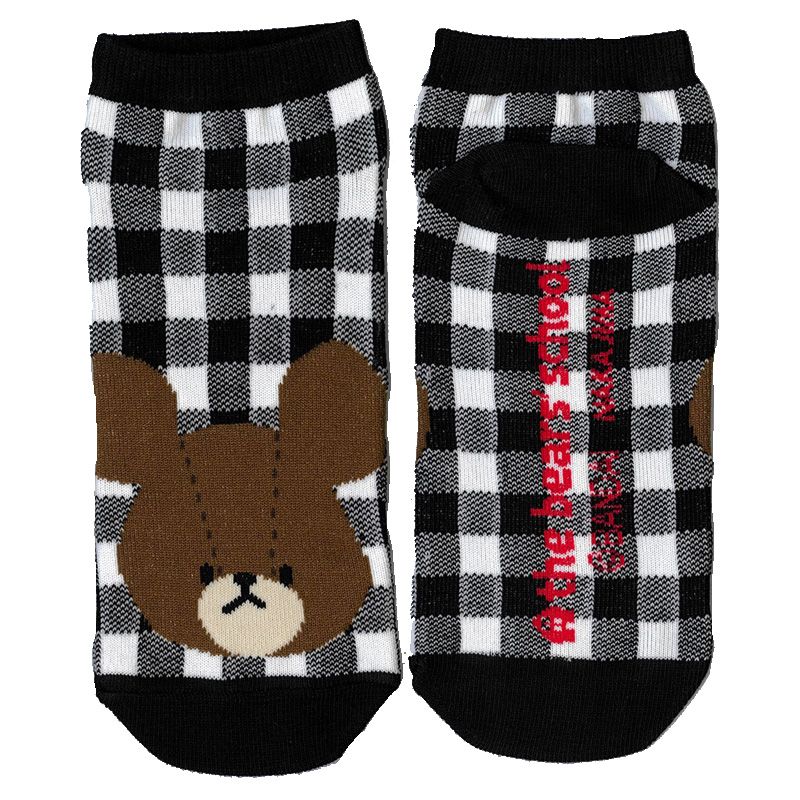 くまのがっこう ソックス ギンガム ＢＫ