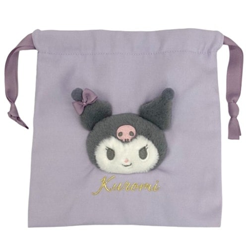 サンリオキャラクターズ ボアフェイス巾着 ＮＣ クロミ