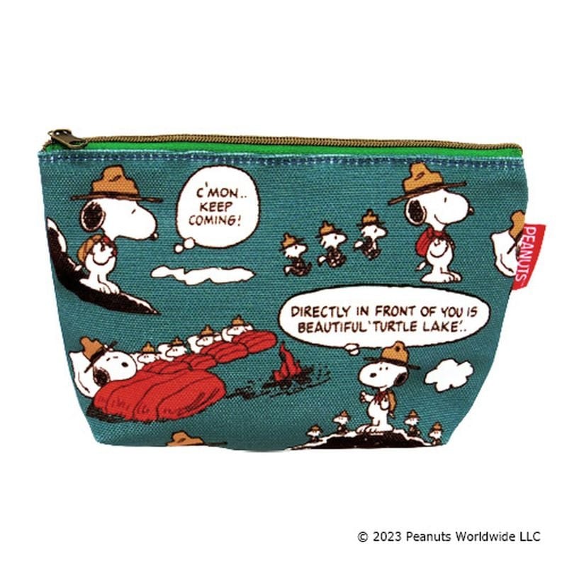PEANUTS　スヌーピー　ビーグル・スカウト　化粧ポーチ