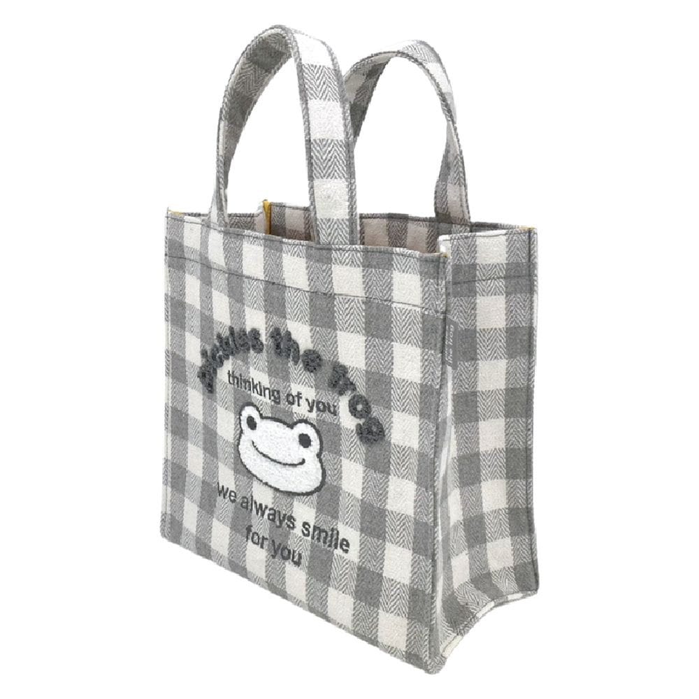 ピクルス ａｌｗａｙｓ ｓｍｉｌｅ マチ付きミニトート