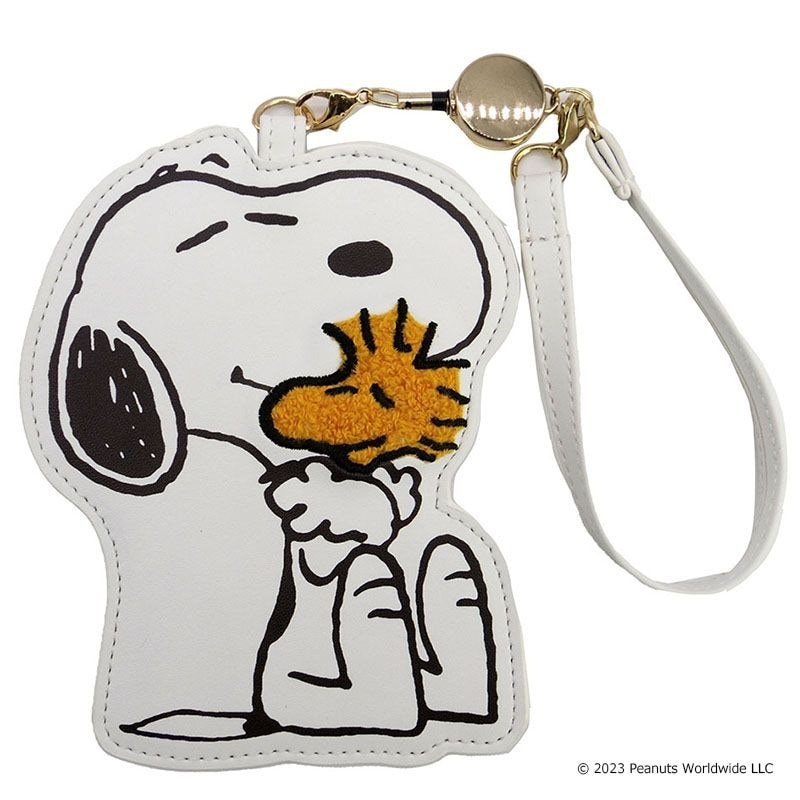 スヌーピー　ダイカットリールパス　ハグ