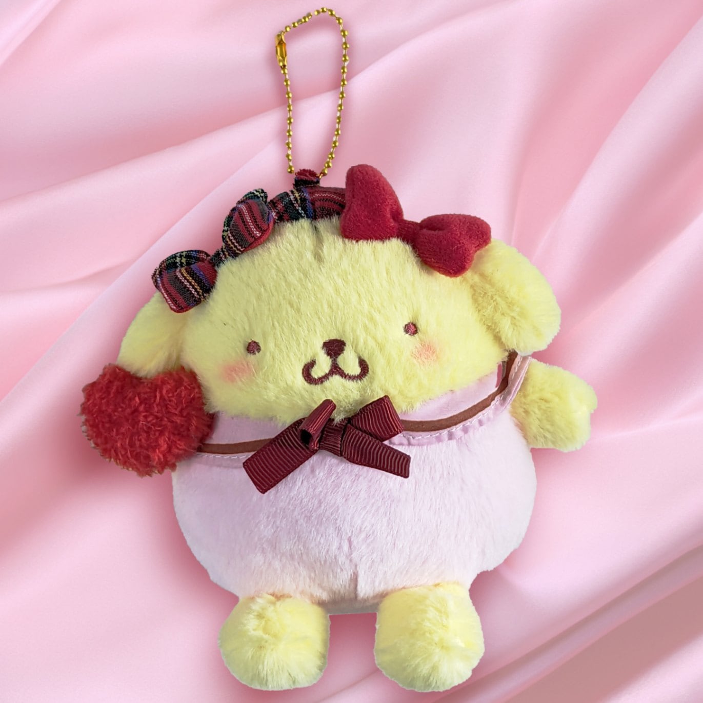 ナガノ サンリオキャラクターズ ペアマスコット ポムポムプリン