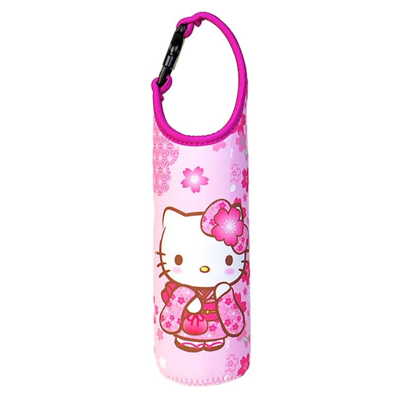 和柄 ペットボトルカバー600 ハローキティ 桜 | キャラクター