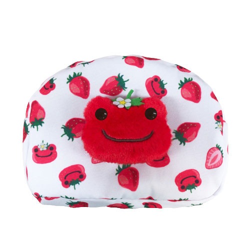 ピクルス いちご ボアフェイスポーチ