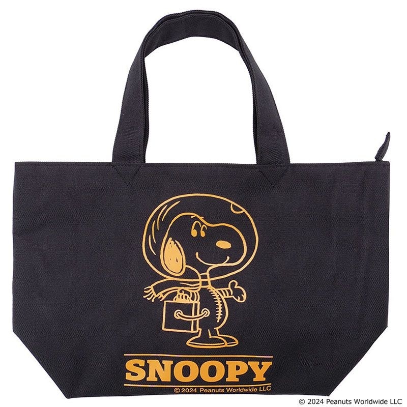 スヌーピー ファスナーミニトート アストロノーツ
