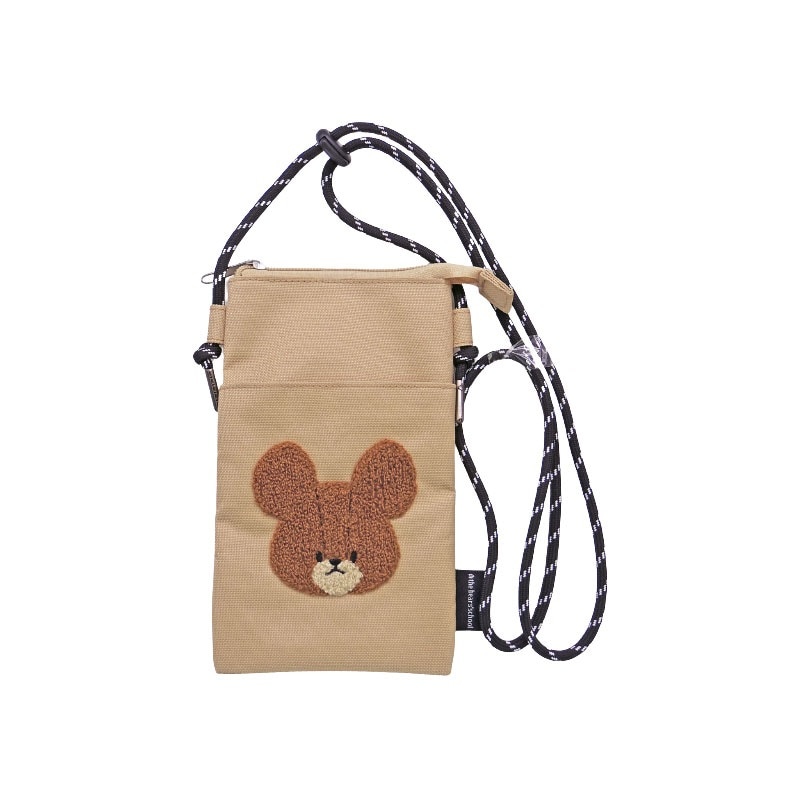 くまのがっこう ファスナーサコッシュ ＢＥ