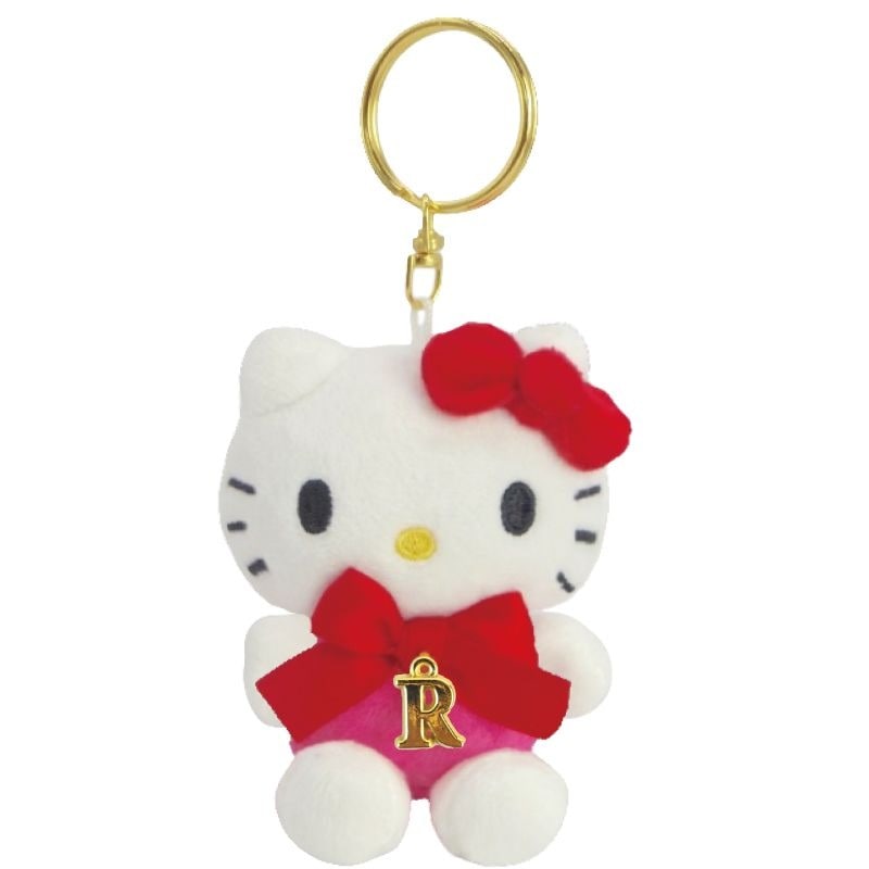 ハローキティ イニシャルマスコット RD R | すべての商品