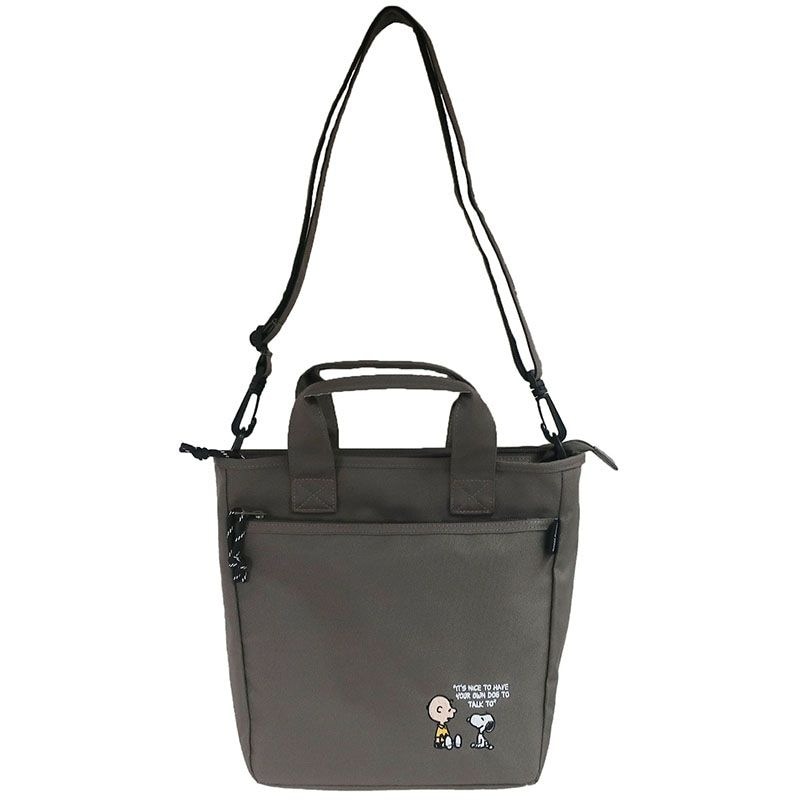 スヌーピー ボトルインショルダー 保冷ポケット付き スヌーピー＆チャーリー・ブラウン