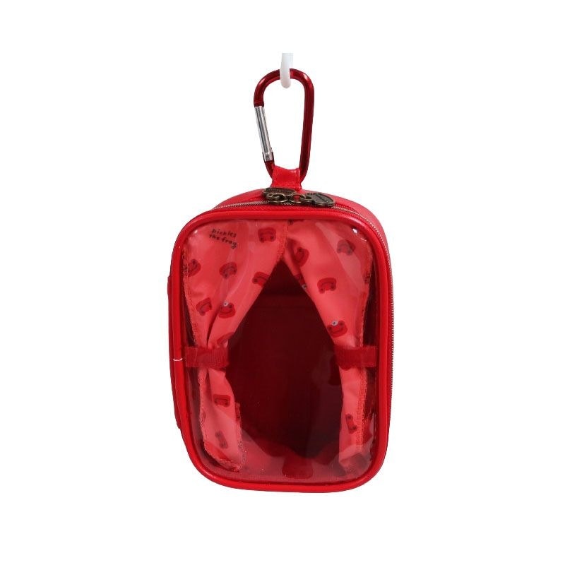 ピクルス 推し色マスコット用ポーチ ＲＤ