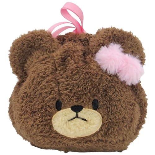 くまのがっこう　まんまる巾着　ＰＫ