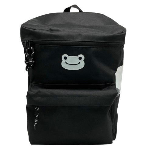 ピクルス 無事かえる スクエアリュック BK