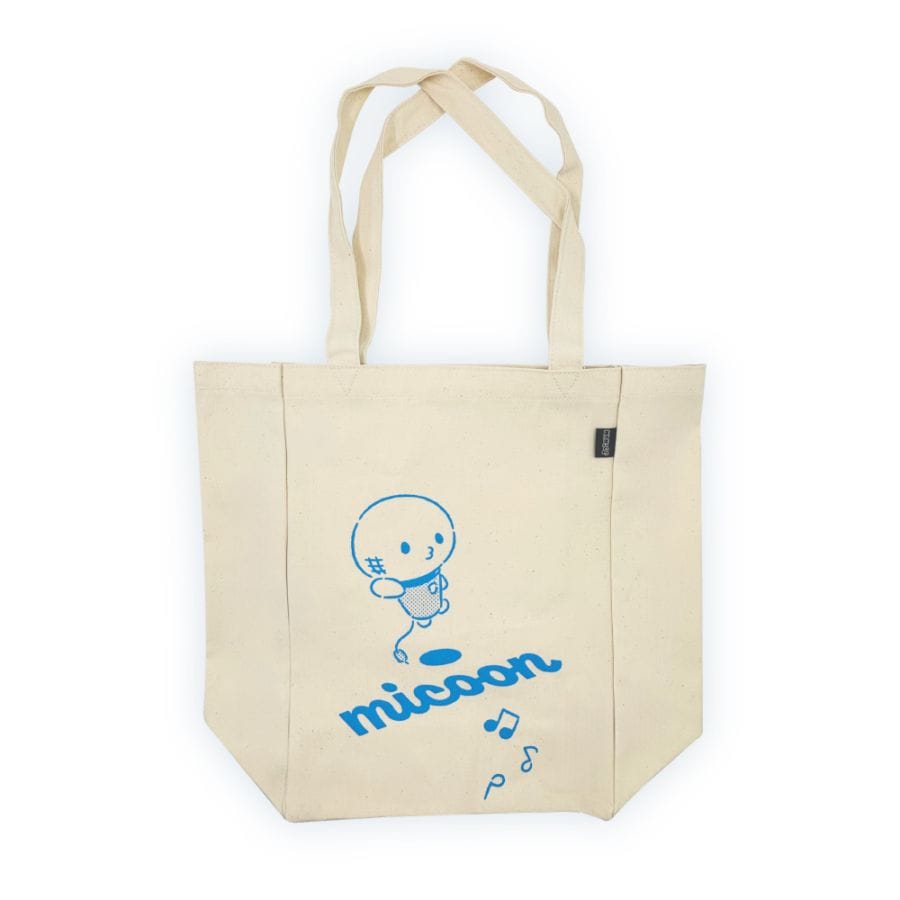【お取り寄せ商品】トートバッグ　ＭＩＣＯＯＮ　【ご注文日より12営業日後以降出荷予定（祝祭日、店舗休業日、年末年始GWなどの長期休業を除く）】