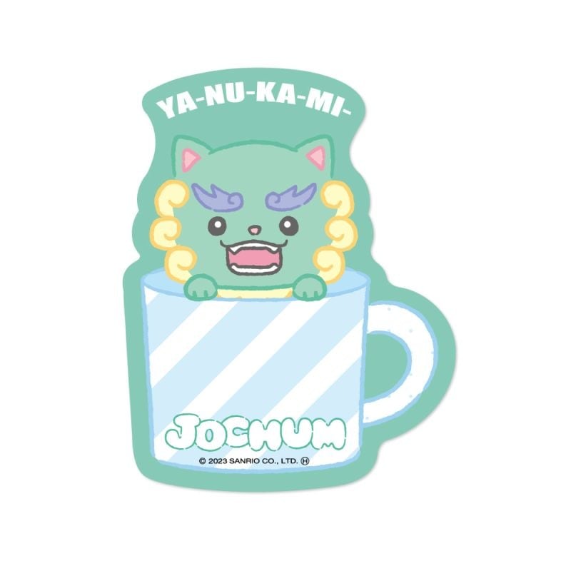 【お取り寄せ商品】ステッカー　ＹＡ-ＮＵ-ＫＡ-ＭＩ-　【ご注文日より12営業日後以降出荷予定（祝祭日、店舗休業日、年末年始GWなどの長期休業を除く）】