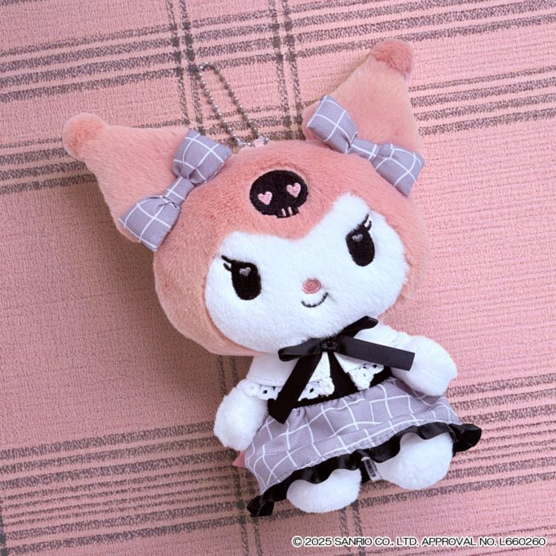 クロミカラフルずきんブラック ぬいぐるみ＆マスコットセット クロミ