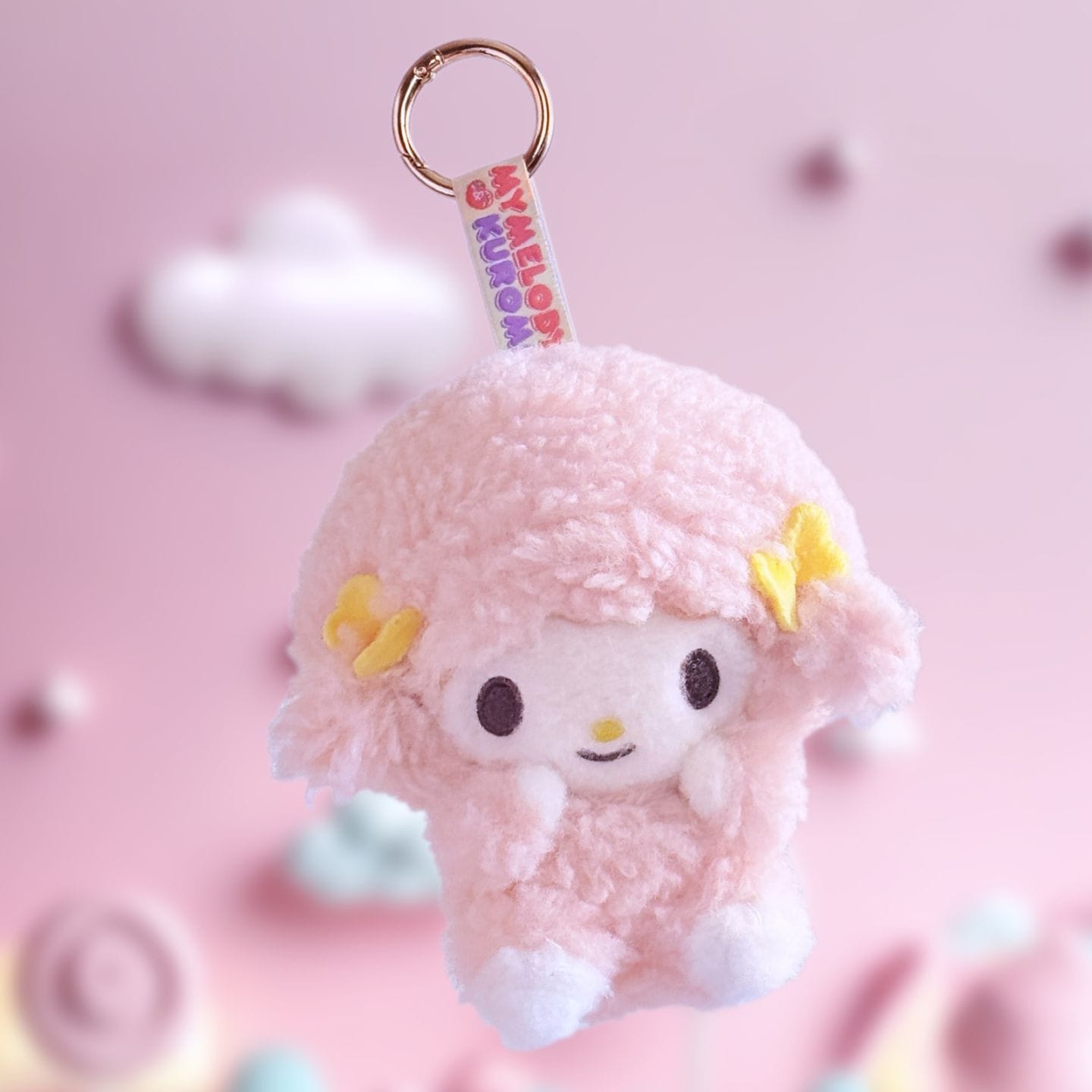Netflix　オリジナルアニメ　マイメロディ　ピアノ　マスコットキーホルダー Netflix オリジナルアニメ My Melody ＆ Kuromi マイスウィート