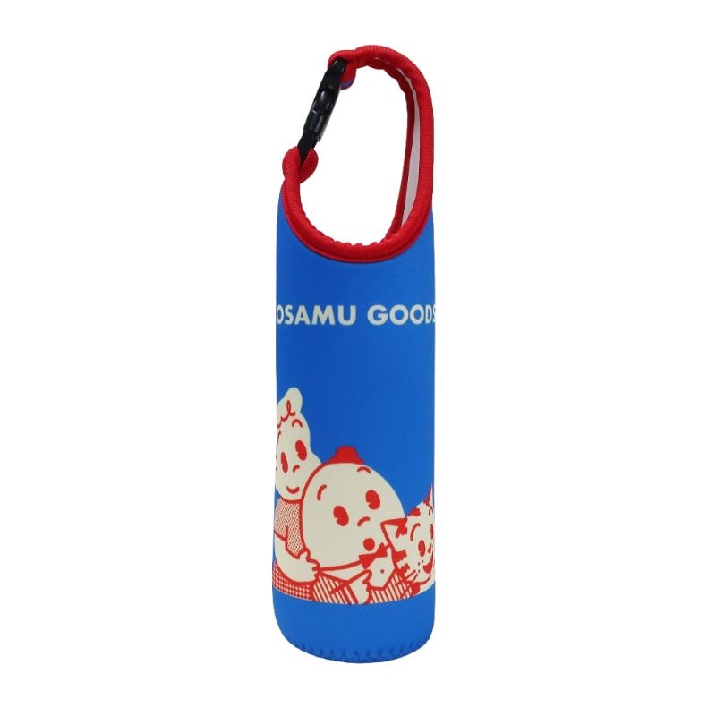 オサムグッズ ペットボトルカバー600 トリオBL