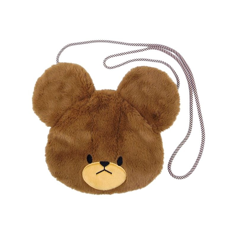 サコッシュ⭐︎BABYくまちゃん ドロストショルダーストラップ付き サコッシュ⭐︎BABYくまちゃん ドロストショルダーストラップ