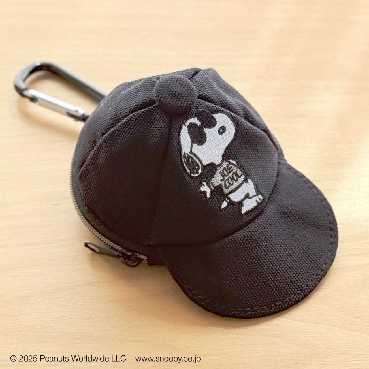 スヌーピー キャップポーチ BK