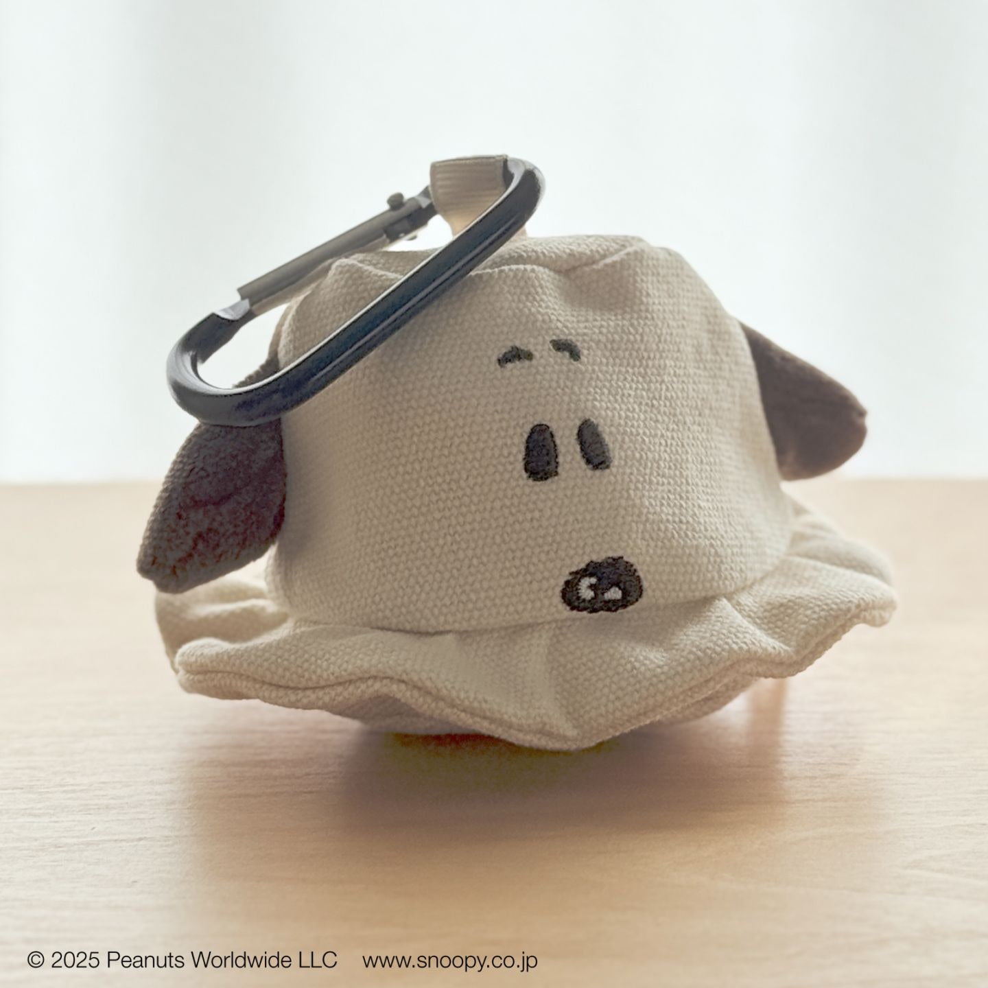 スヌーピー バケットハットポーチ モカ