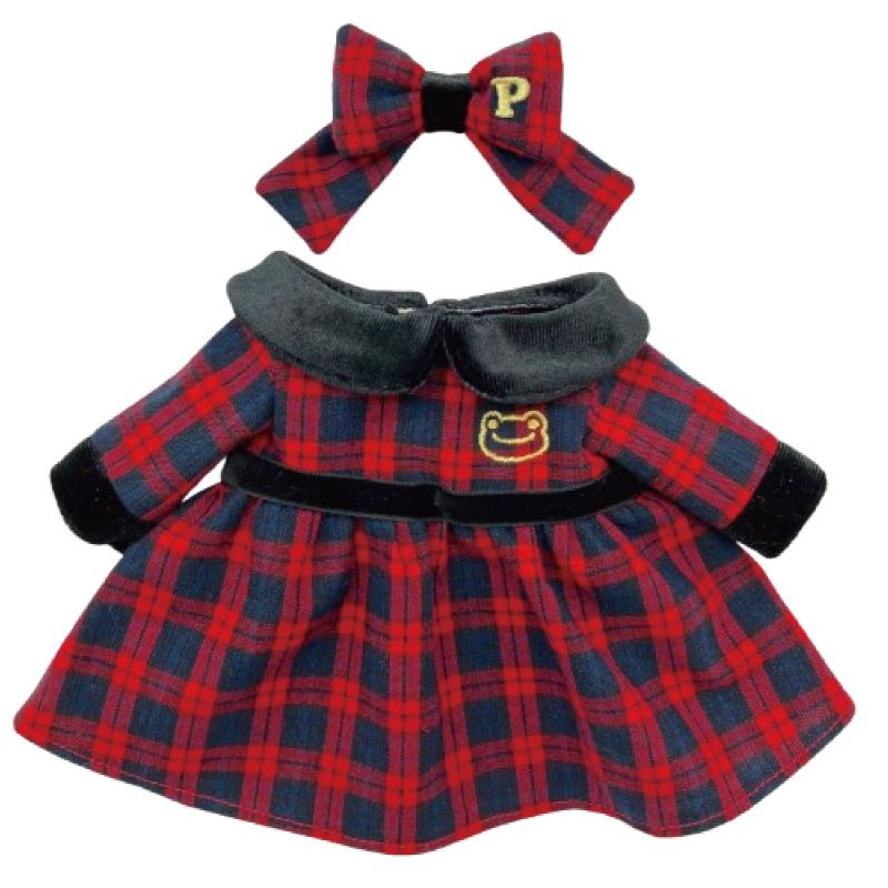 ピクルス チェックドレスセット