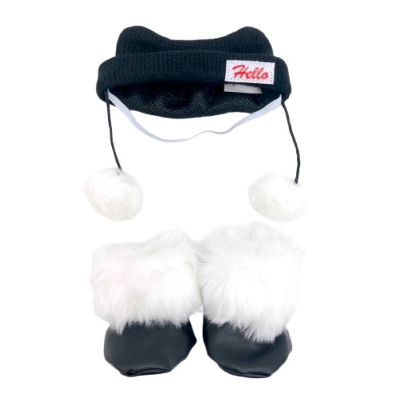 ピクルス 猫耳帽子＆靴セット