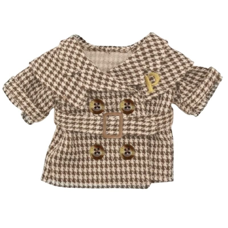 ピクルス 千鳥柄コート