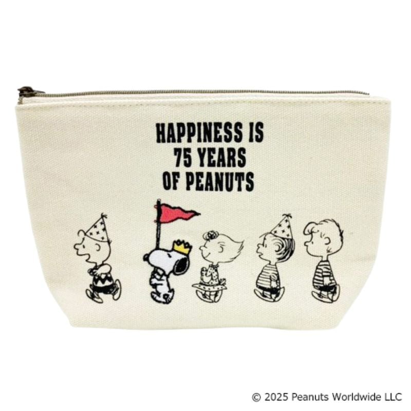 スヌーピー 75th 化粧ポーチ パレード