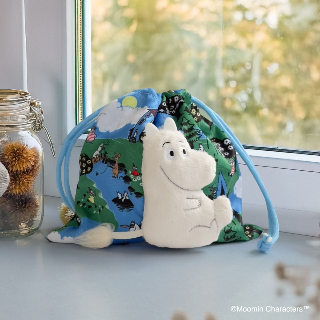 ボアボディ巾着 ムーミン