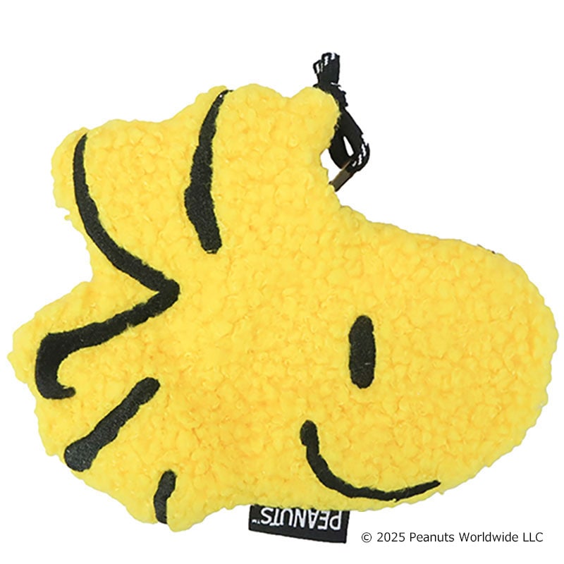 スヌーピー ダイカットフェイスポーチ ウッドストック