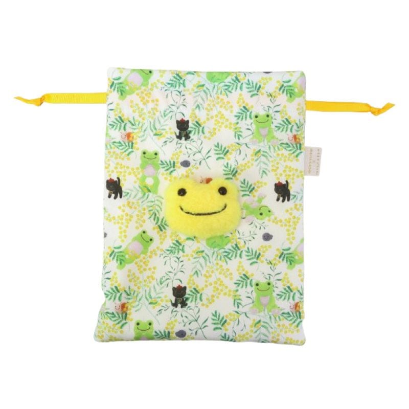 ピクルス 日比谷花壇 ミモザ ボアフェイス巾着