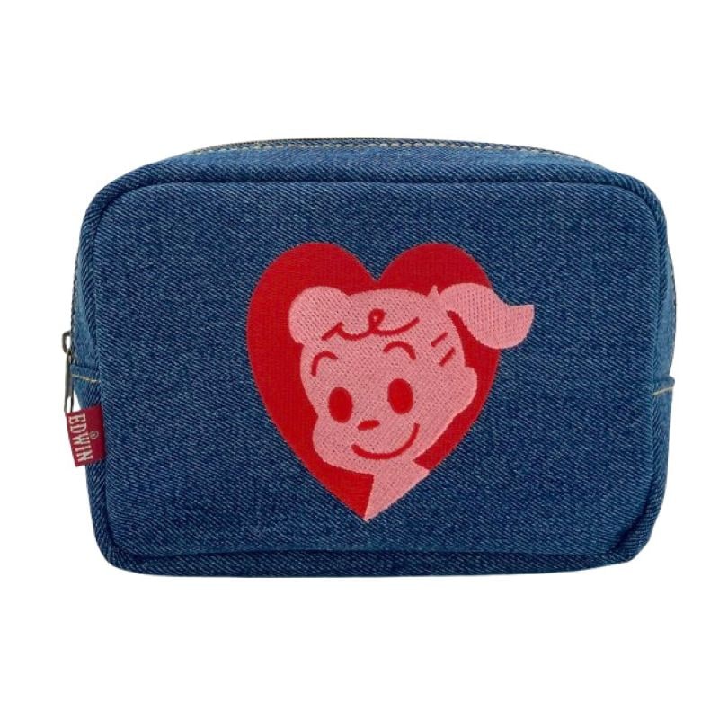 オサムグッズ EDWIN デニムポーチ ジル