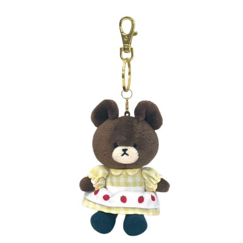 くまのがっこう いちご チャームマスコット エプロン