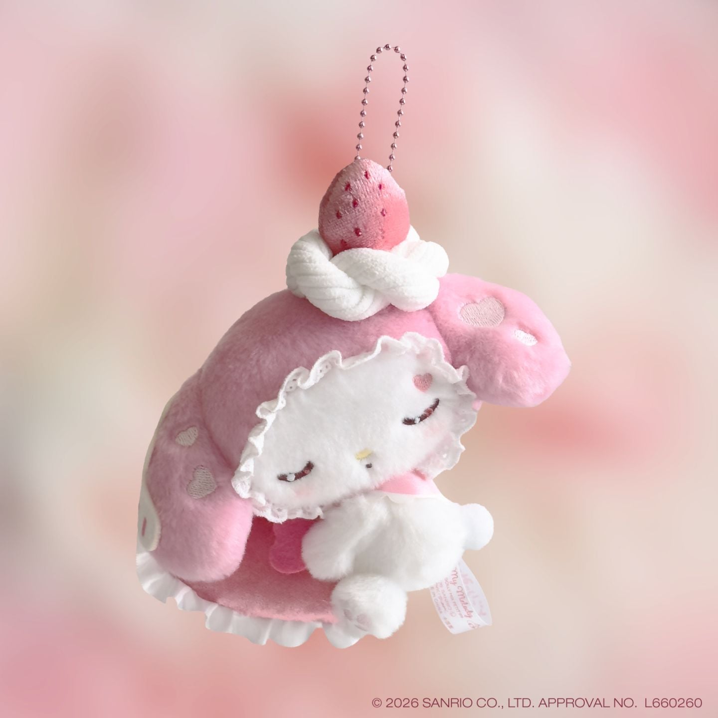 【おひとり様2点まで】どーりーみっくす ぷち マイメロディ マスコット すやすや