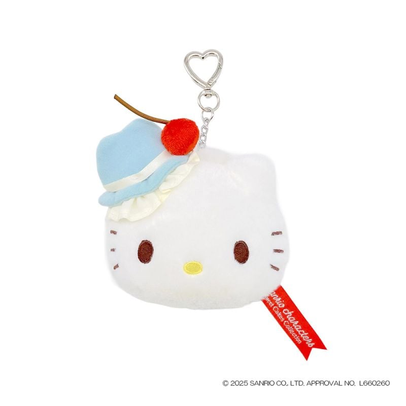 【おひとり様2点まで】スカイブルーチェリーケーキ　ディアダニエル ミニカラビナポーチ