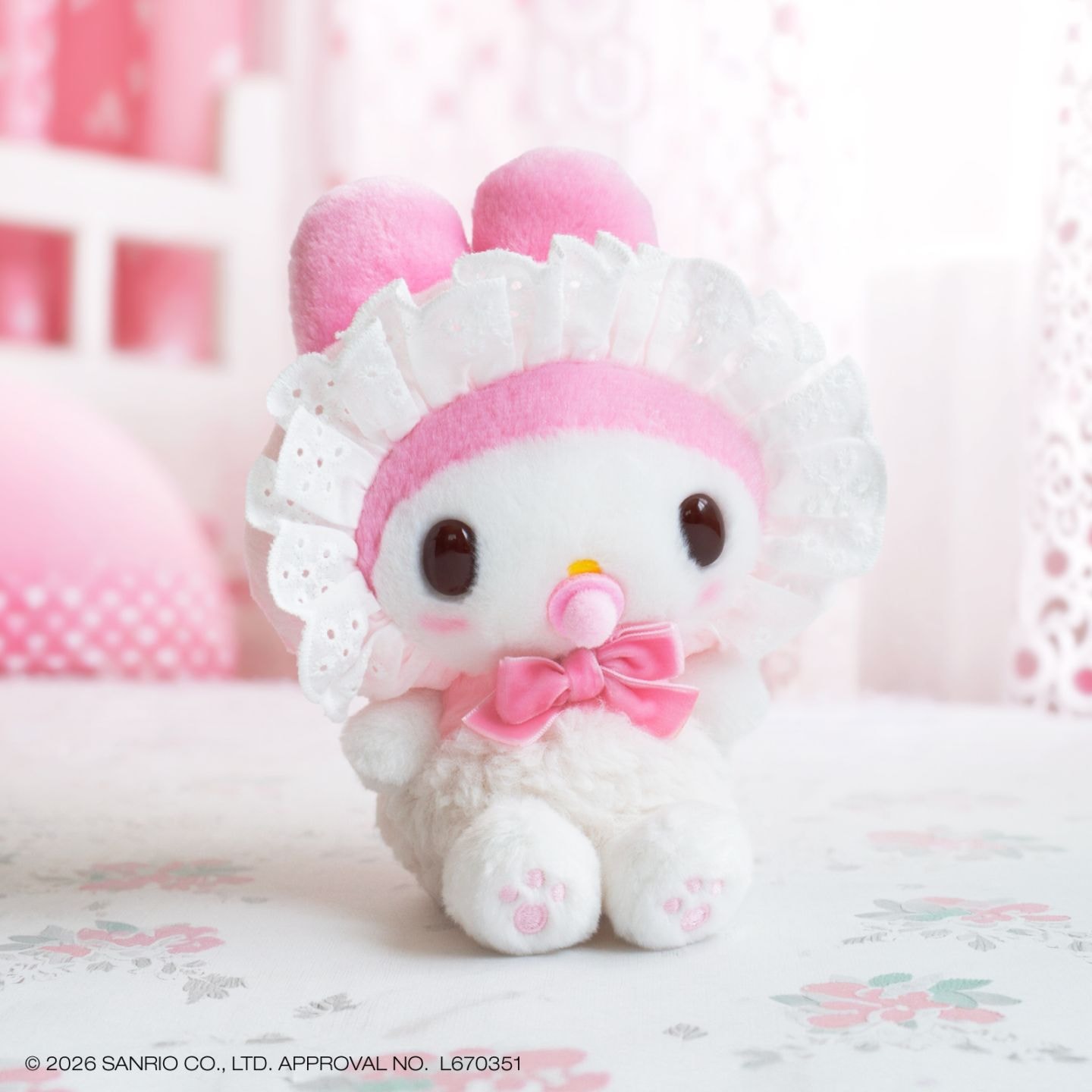 エンジェルバレリーナ ハローキティ マスコット｜ぬいぐるみキーホルダ