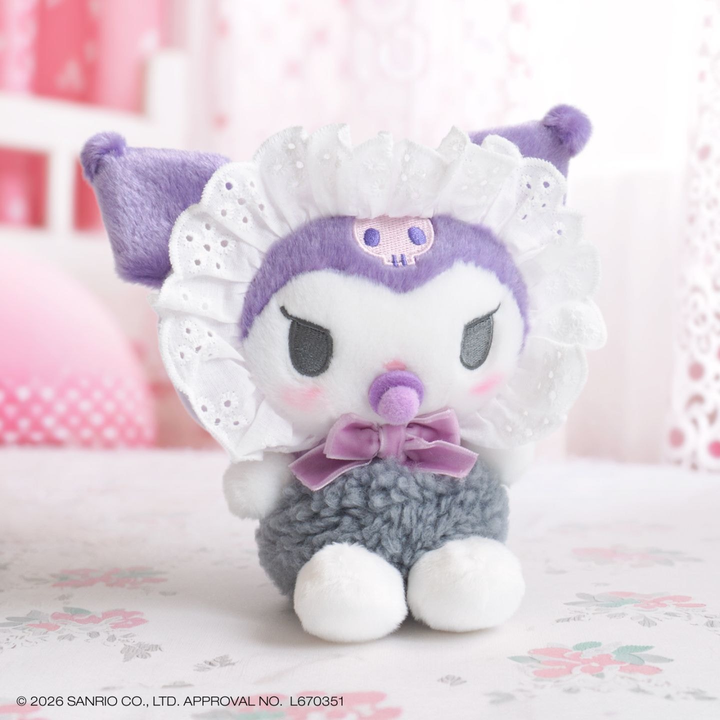 ♡新品♡ふわくたベビー　ぬいぐるみ　クロミ 000000005955_IJ3ylE9.jpg