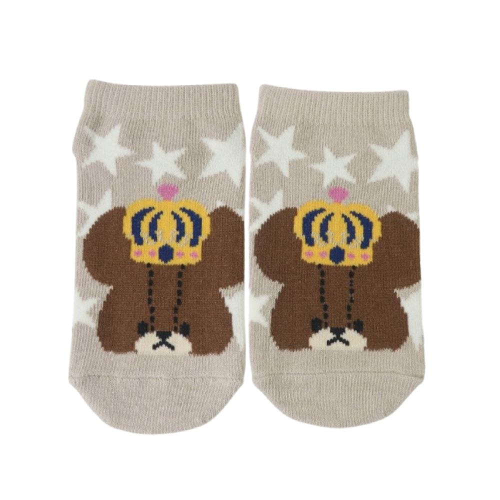 くまのがっこう セレブレーション キッズソックス 王冠