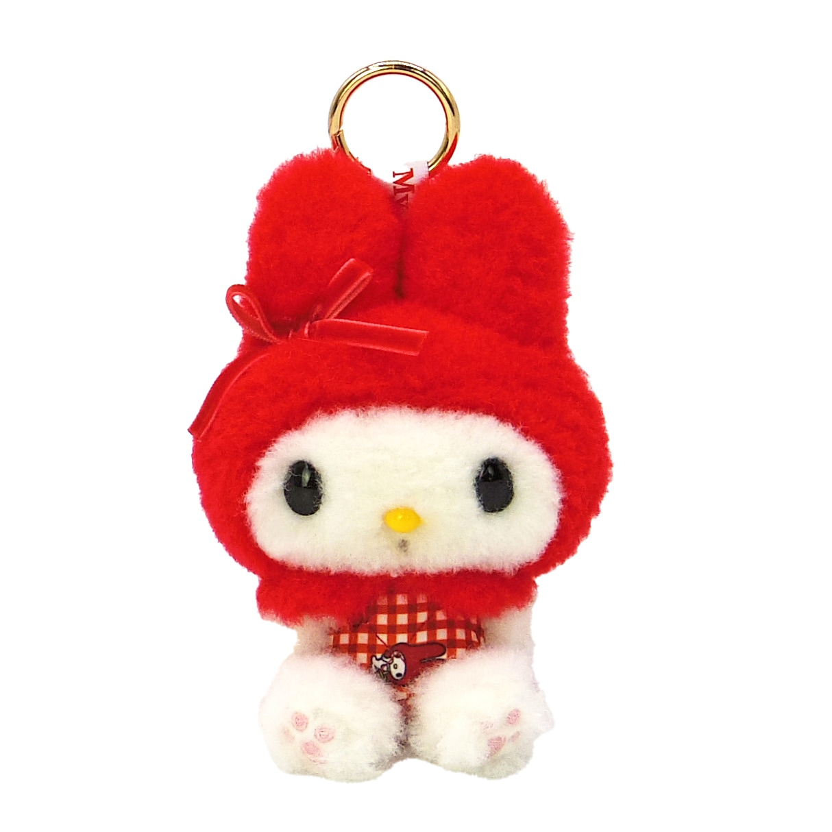 マイメロディ 赤チェック マスコット｜サンリオ｜ナカジママーケット