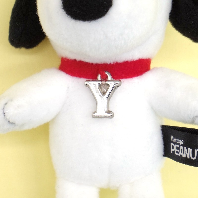 Peanuts スヌーピー イニシャルマスコット ｙ すべての商品 Nakajima Market