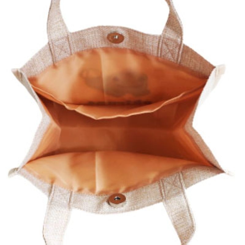 ピクルス ジュート風ミニトート