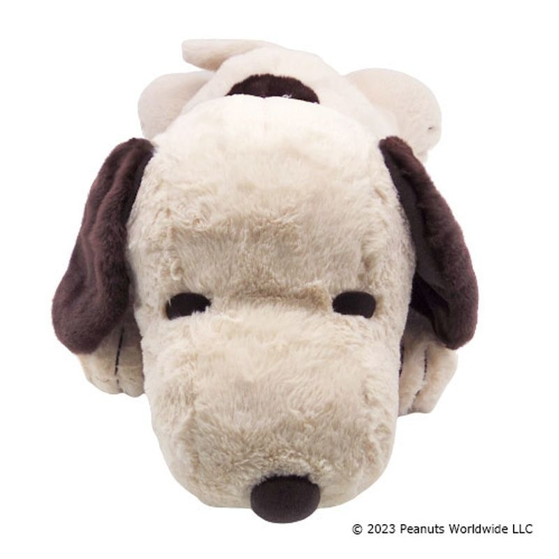 スヌーピー ふわふわはいはい L モカ