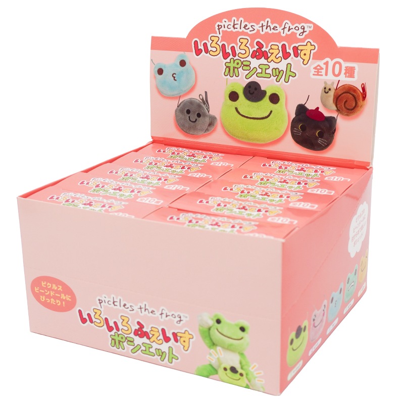 ピクルス いろいろふぇいすポシェット（アソート）