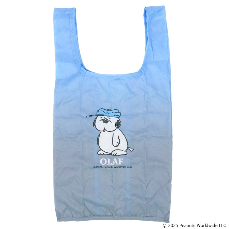 スヌーピー グラデジョー・クール ぬいぐるみエコバッグ オラフ