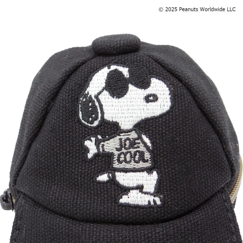 スヌーピー キャップポーチ BK