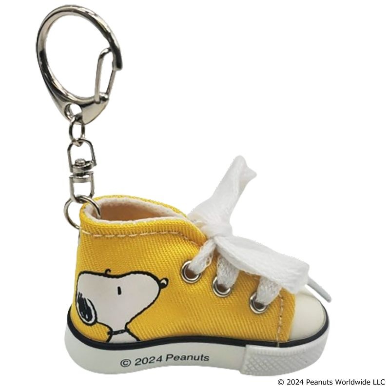 スヌーピー 推し色スニーカーキーリング ＹＥ
