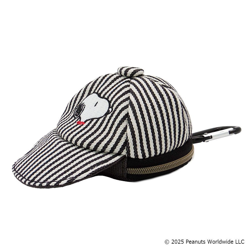 スヌーピー キャップポーチ ヒッコリー