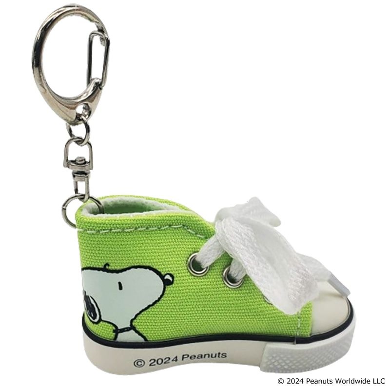 スヌーピー 推し色スニーカーキーリング ＧＲ