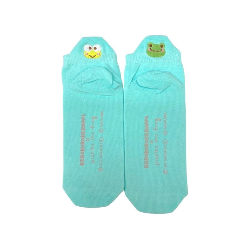 【キャンセル不可】けろけろけろっぴ×ピクルス　スニーカー用ソックス３足セット【お一人様1点まで】